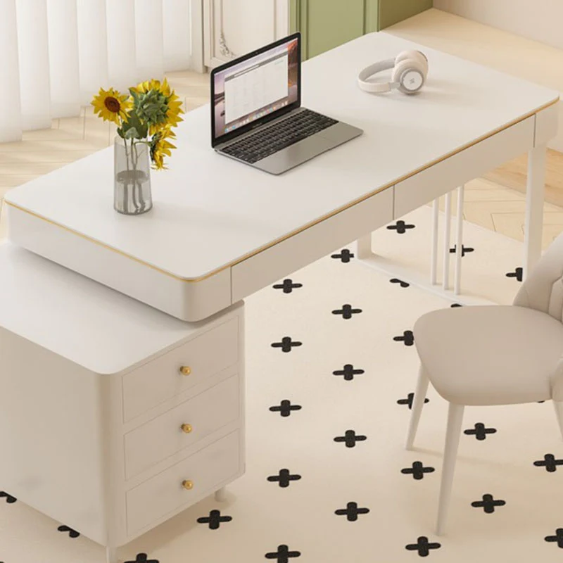 Ingram Office Desk, Sintered Stone - Image 4