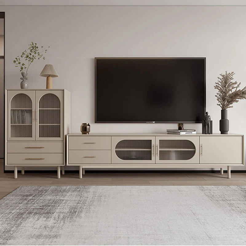 Isabella TV Stand, Glass Door - Image 4
