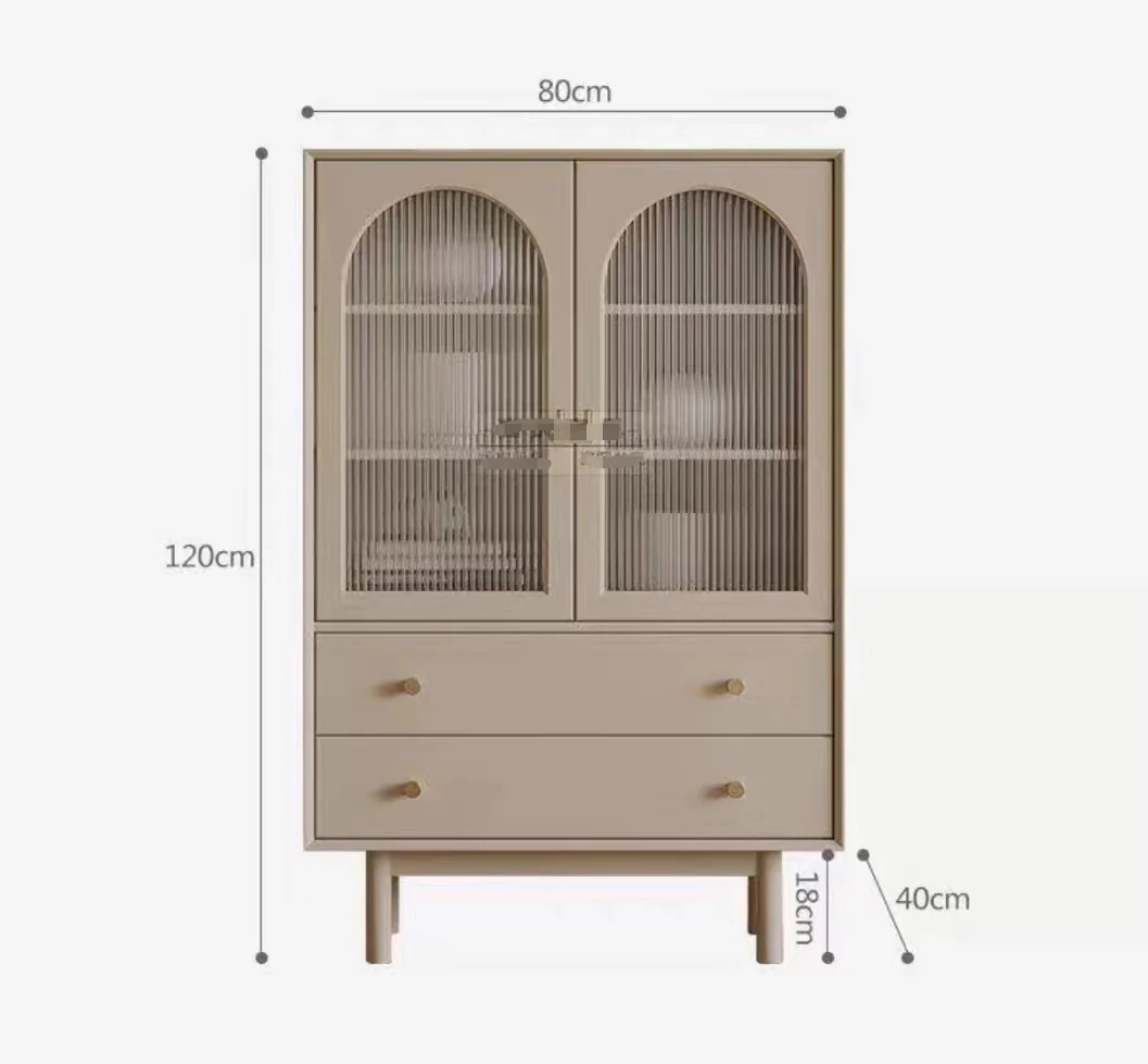 Isabella TV Stand, Glass Door - Image 6
