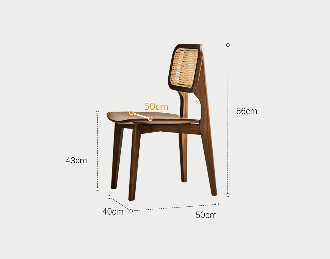 Isla Dining Table, Rattan & Solid Wood - Image 10