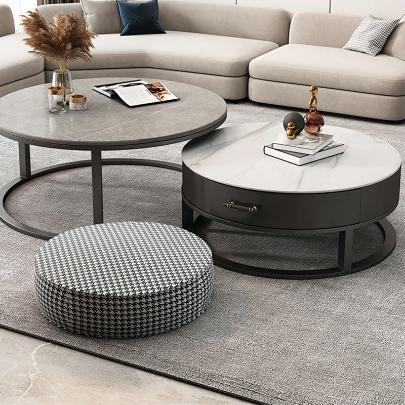 Ivan Nesting Coffee Table, Sintered Stone - Image 2