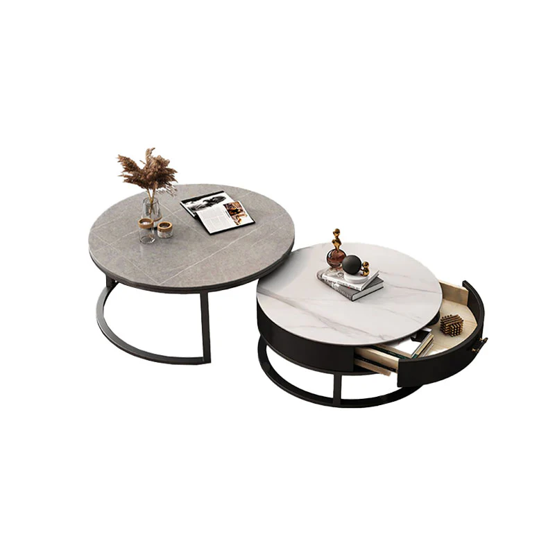 Ivan Nesting Coffee Table, Sintered Stone - Image 5