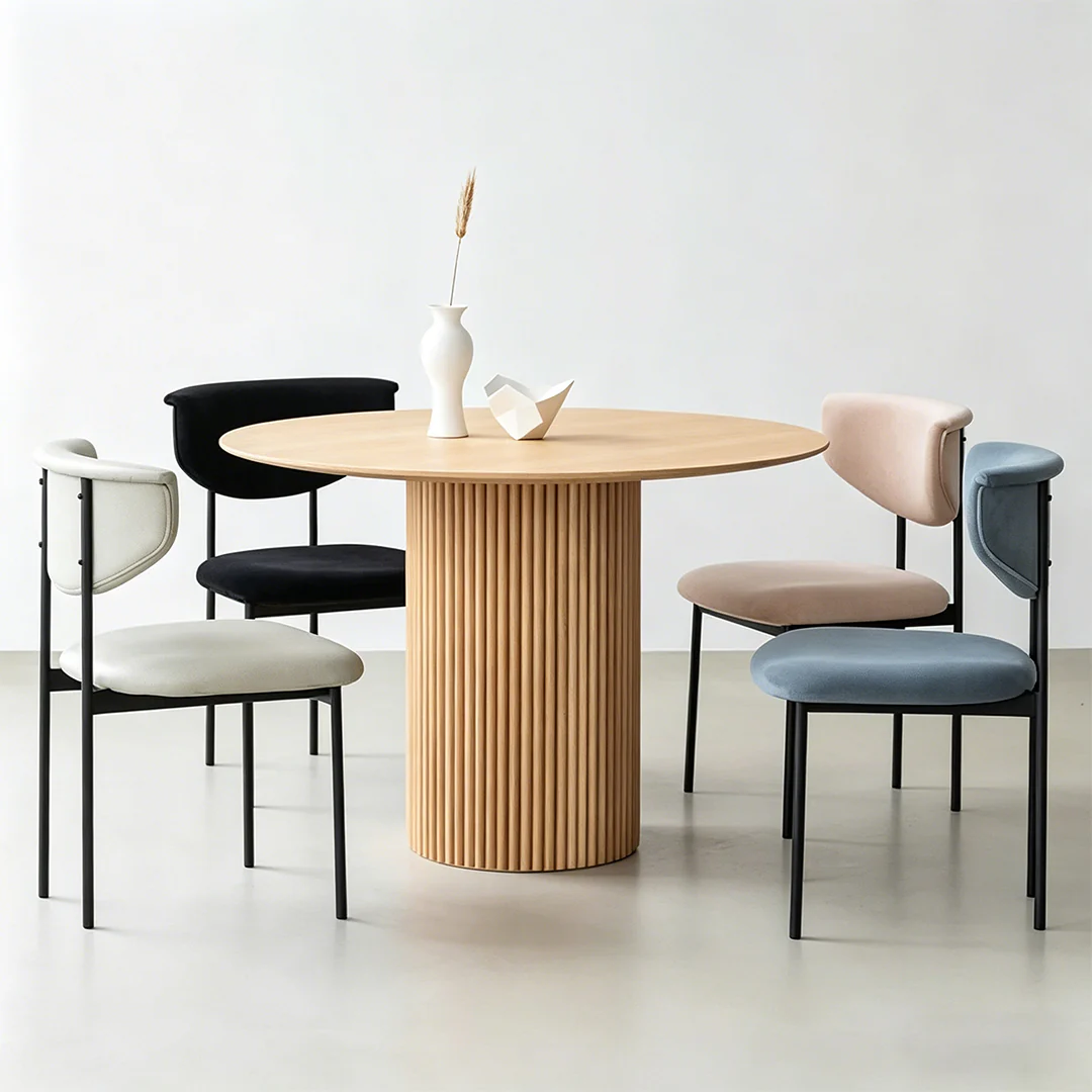 Ivar Round Dining Table, Wood - Image 7