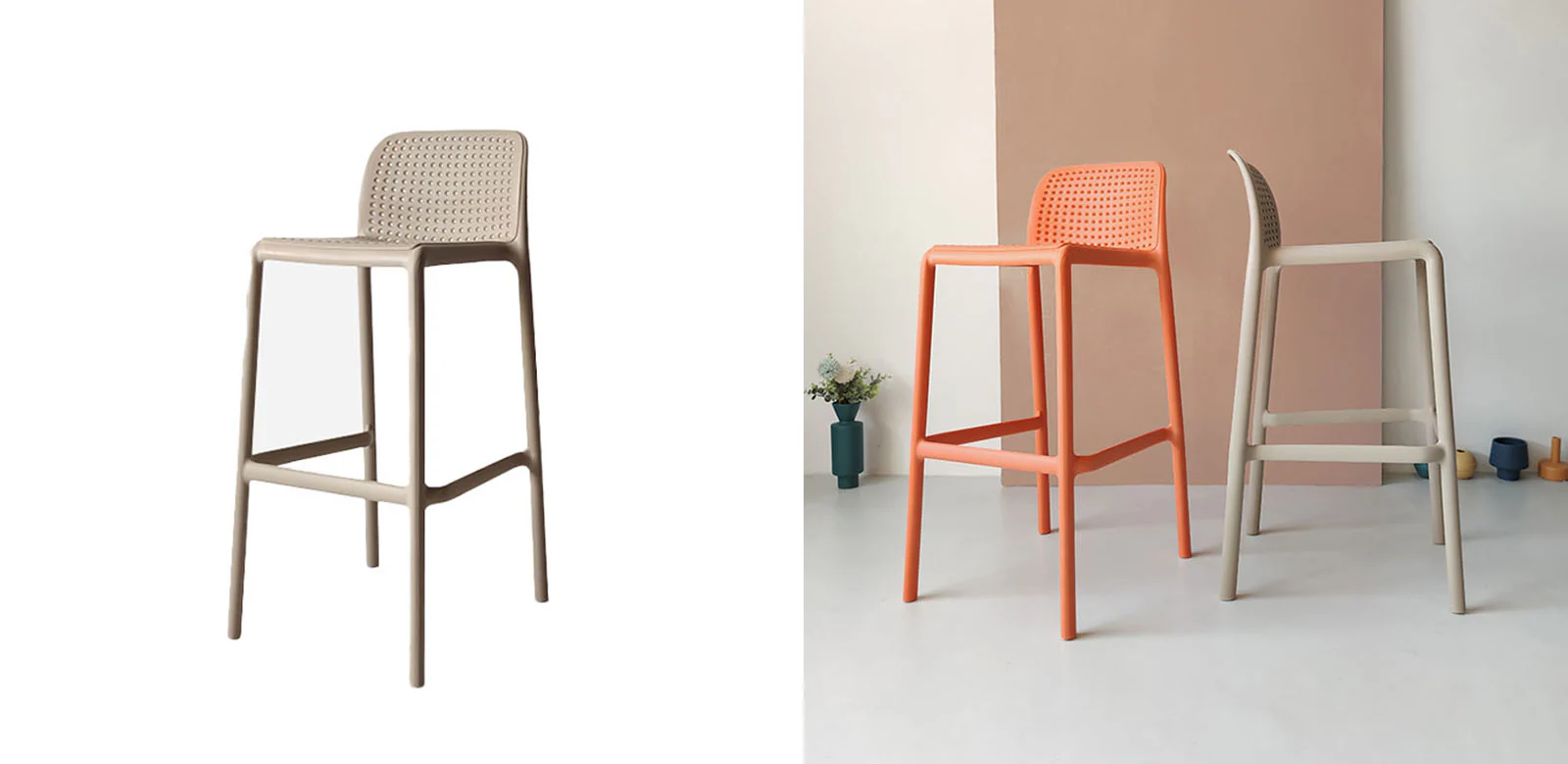 Jacob Nordic Bar Stool, Multiple Colors - Image 5