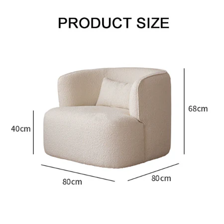 Jaotoo Armchair, Velvet, Boucle - Image 8