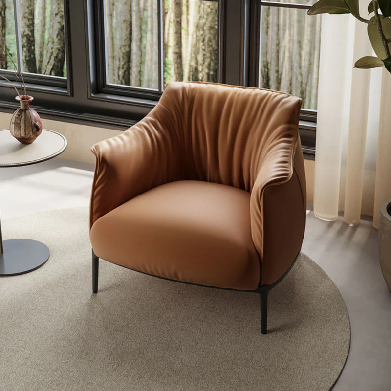 Joseph Armchair, Leather - Image 2