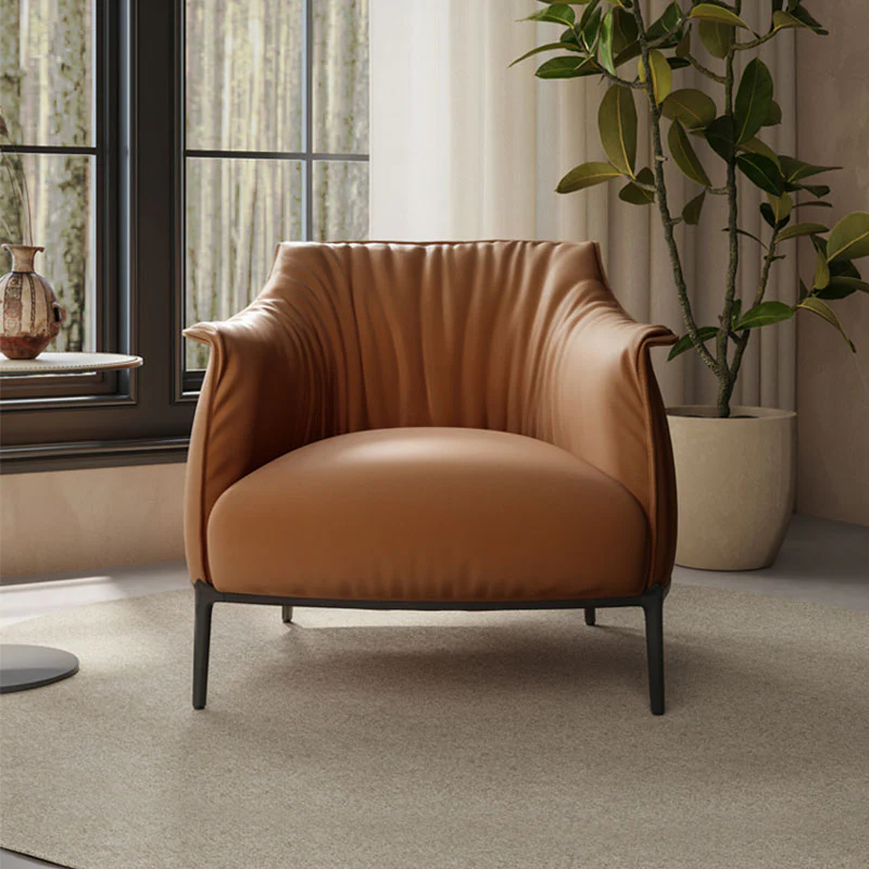Joseph Armchair, Leather - Image 3