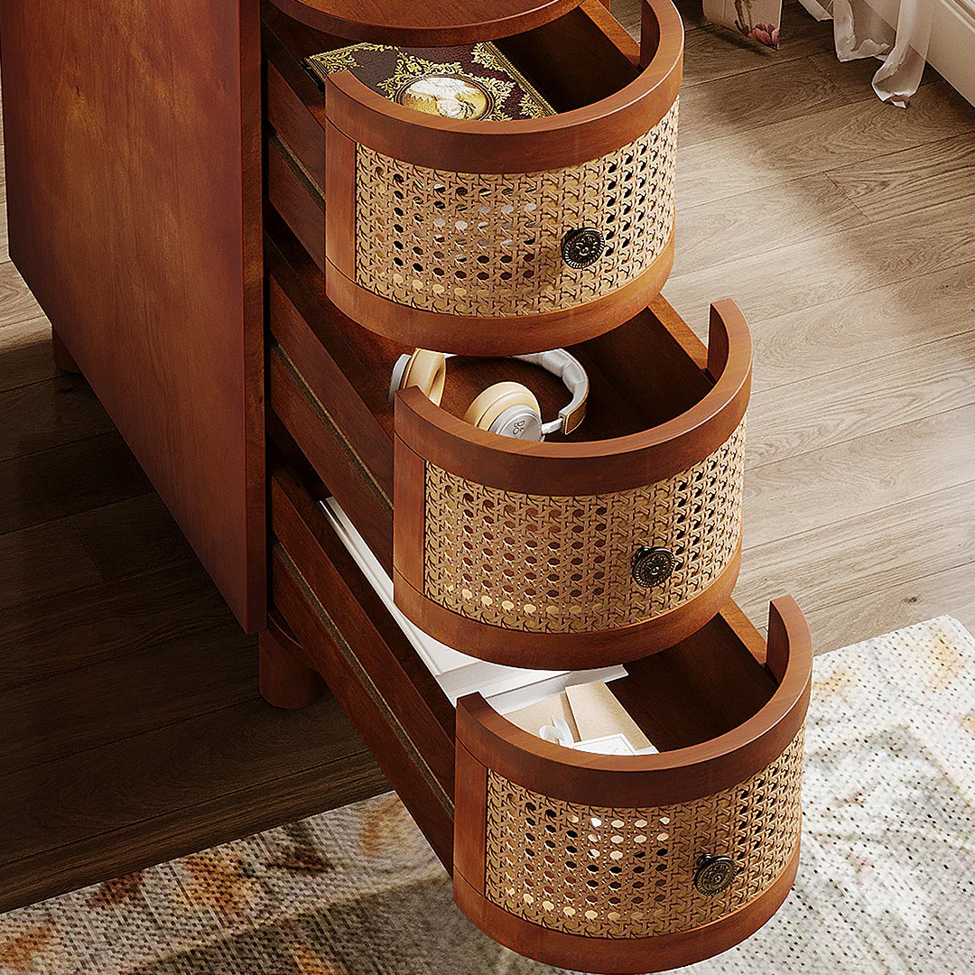 Josephine Rattan Side Table - Image 7