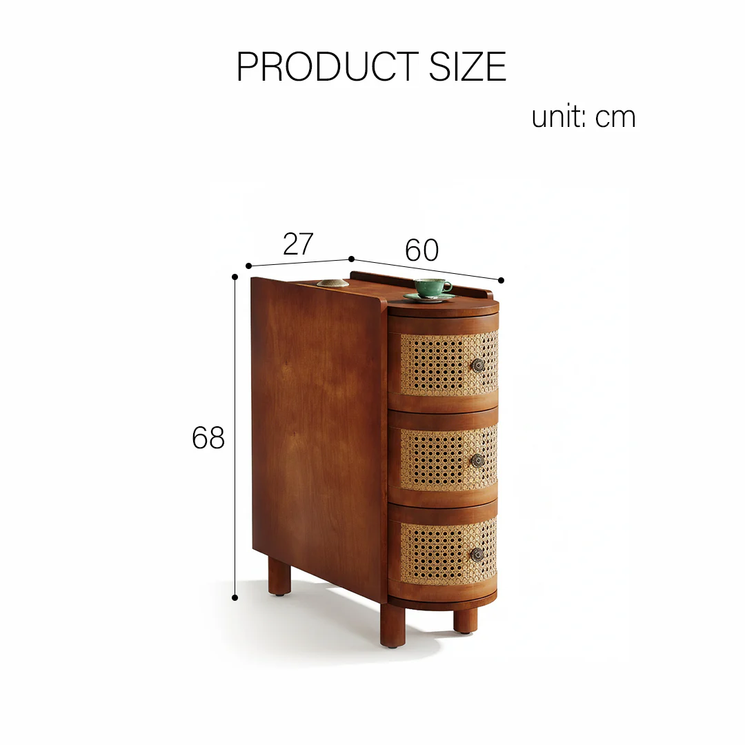 Josephine Rattan Side Table - Image 8