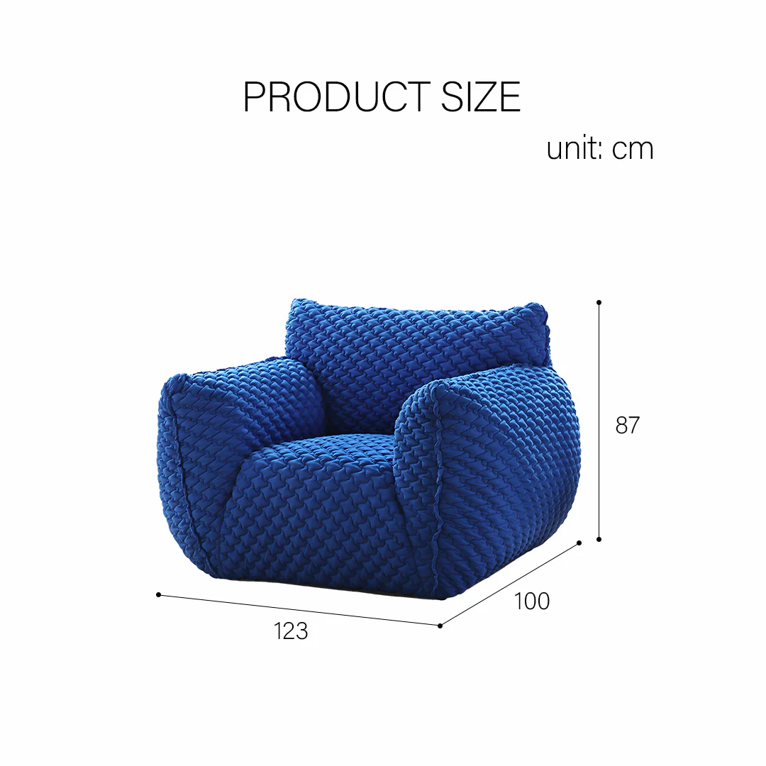 Kaczmarek Accent Chair, Armchair, Blue - Image 10