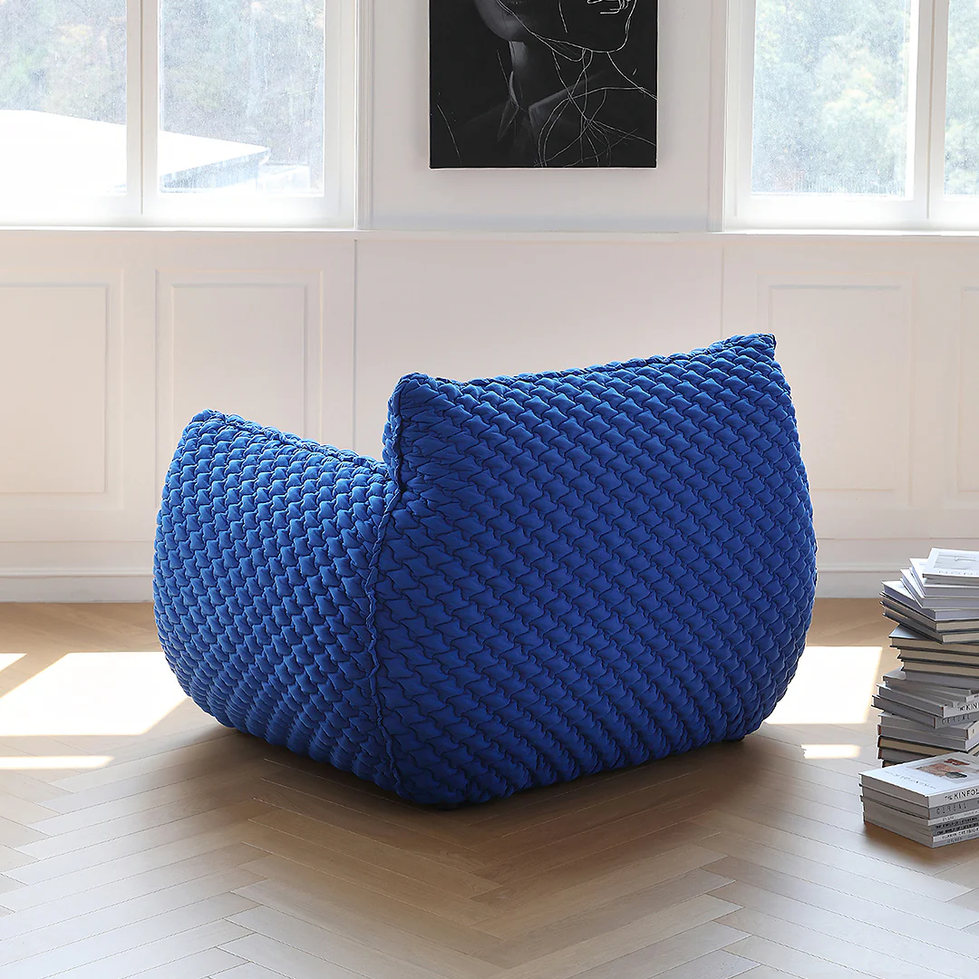 Kaczmarek Accent Chair, Armchair, Blue - Image 7