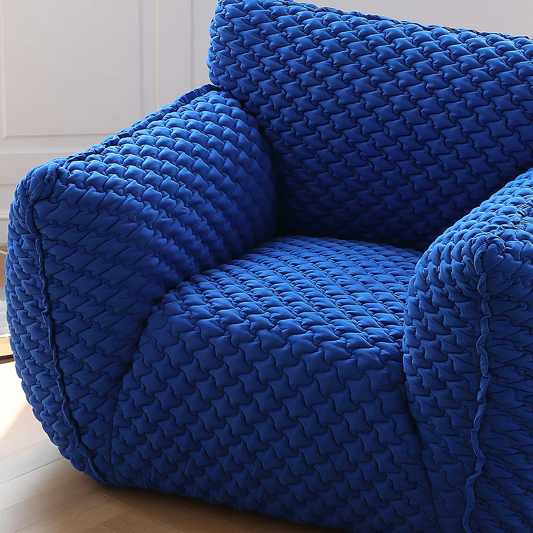 Kaczmarek Accent Chair, Armchair, Blue - Image 8