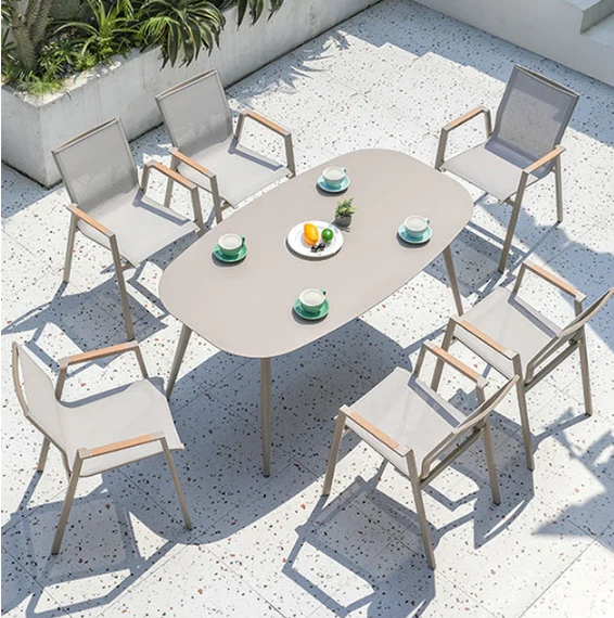 Kaitlyn Outdoor Dining Chair Table Set, Small Outdoor Table - Image 5