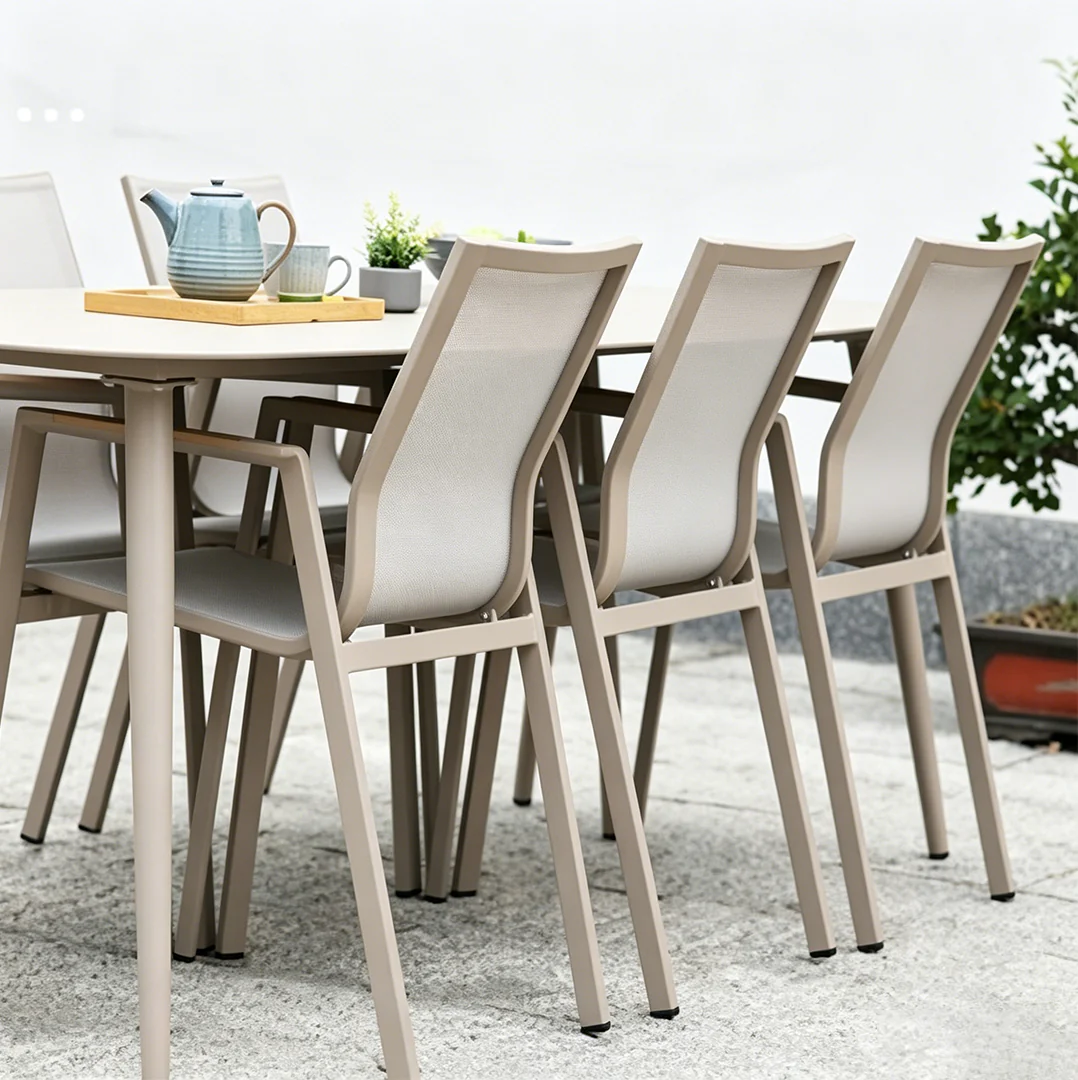 Kaitlyn Outdoor Dining Chair Table Set, Small Outdoor Table - Image 8