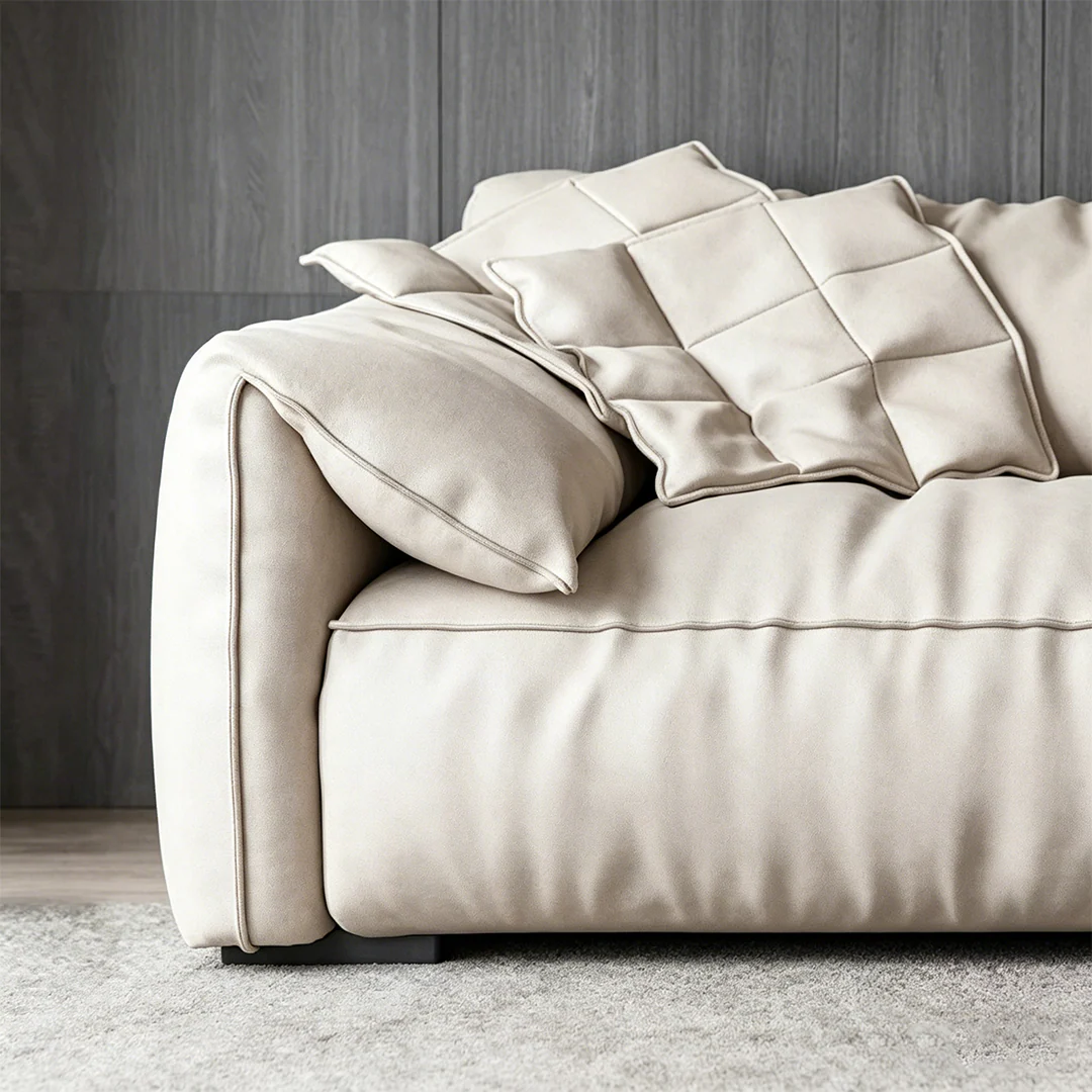 Kirk Two Seater Sofa, Leathaire - Image 5
