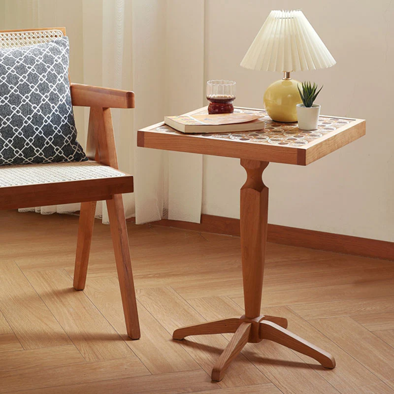 Kitty Side Table, Cherry Wood - Image 4