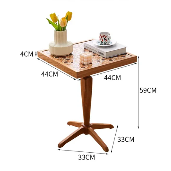 Kitty Side Table, Cherry Wood - Image 7