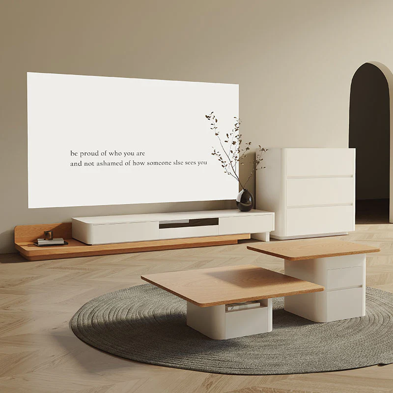 Kizzy TV Stand, Oak - Image 4