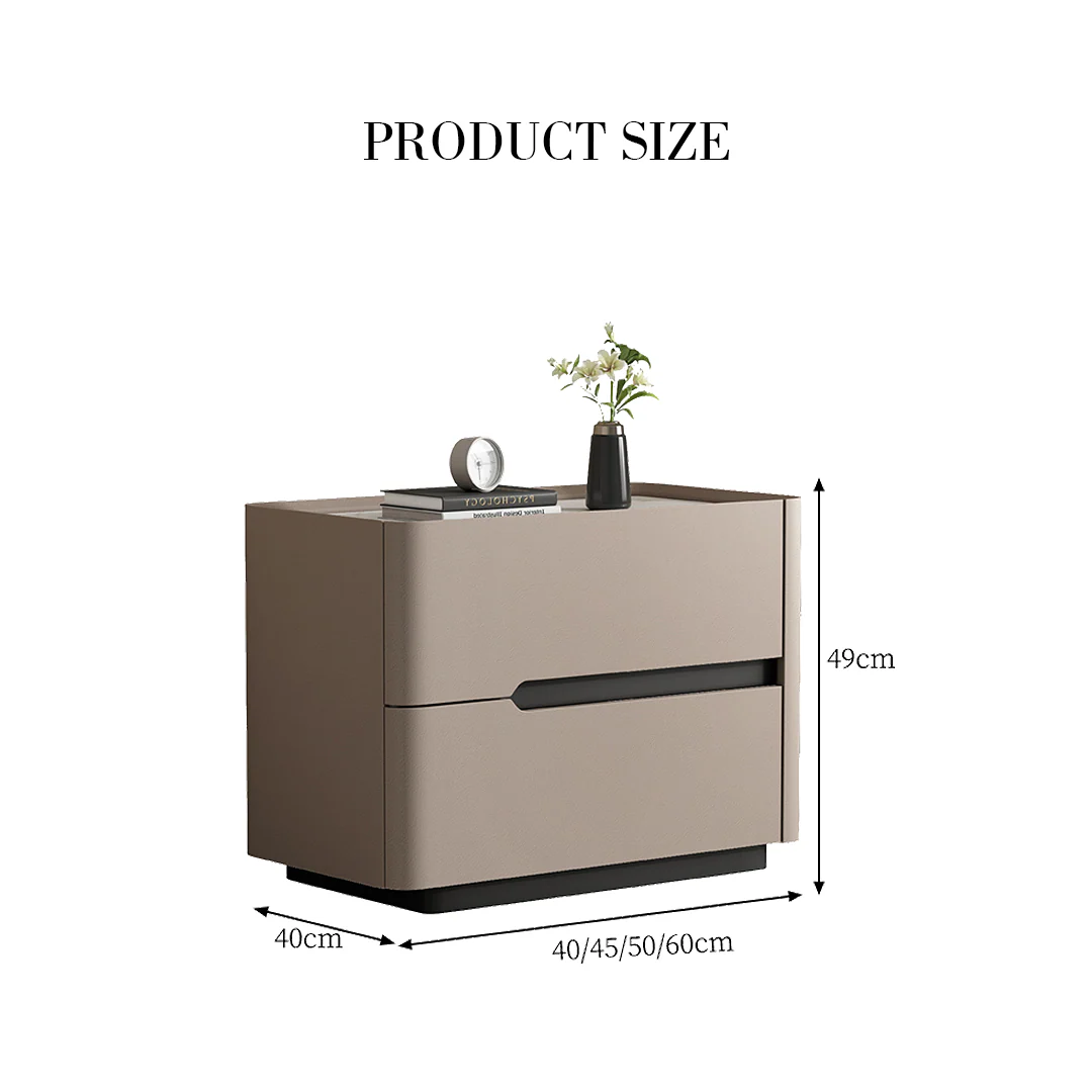 Koro Art Deco Bedside Table - Image 6