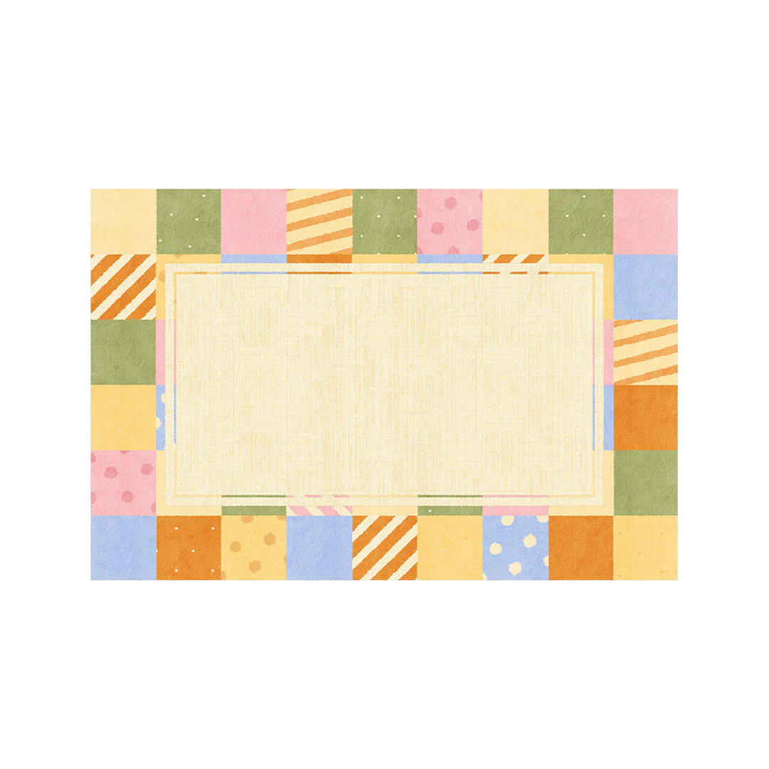 Lacey Grid Patchwork Rug - Image 10