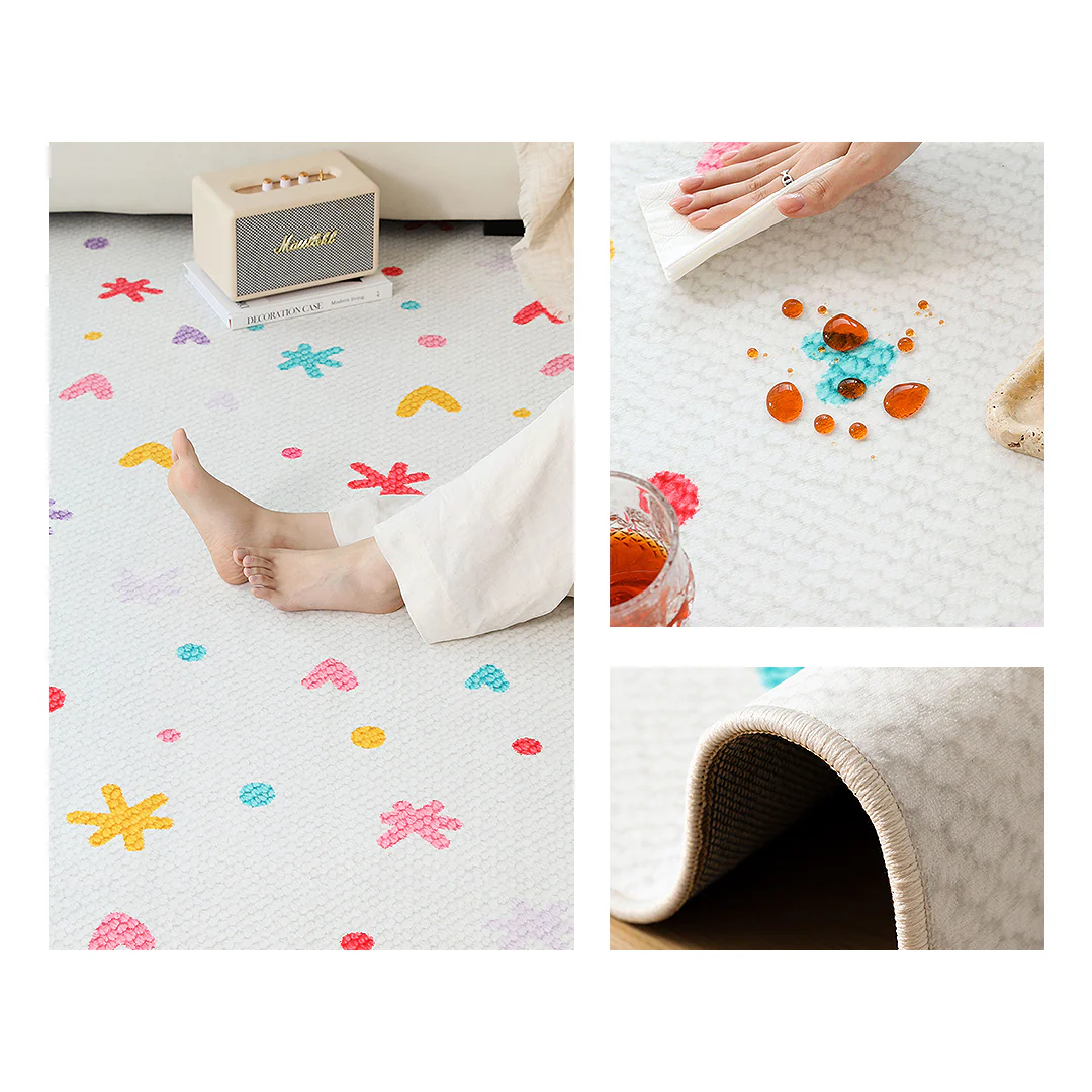 Lacey Grid Patchwork Rug - Image 6