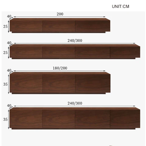 Lavone TV Stand, Walnut - Image 6