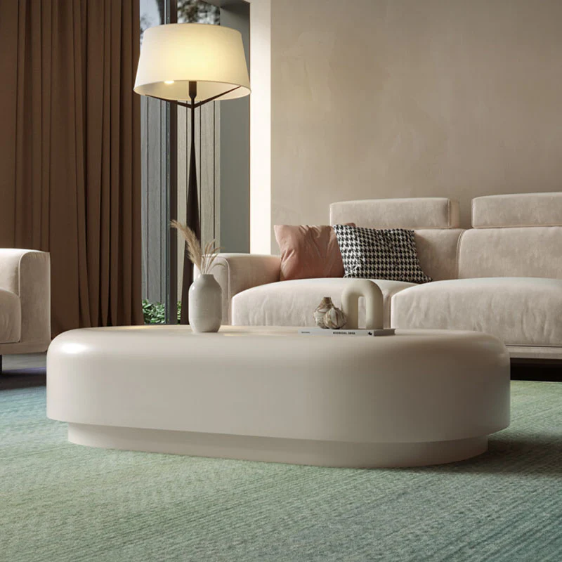 Leah Coffee Table, Cream - Image 4