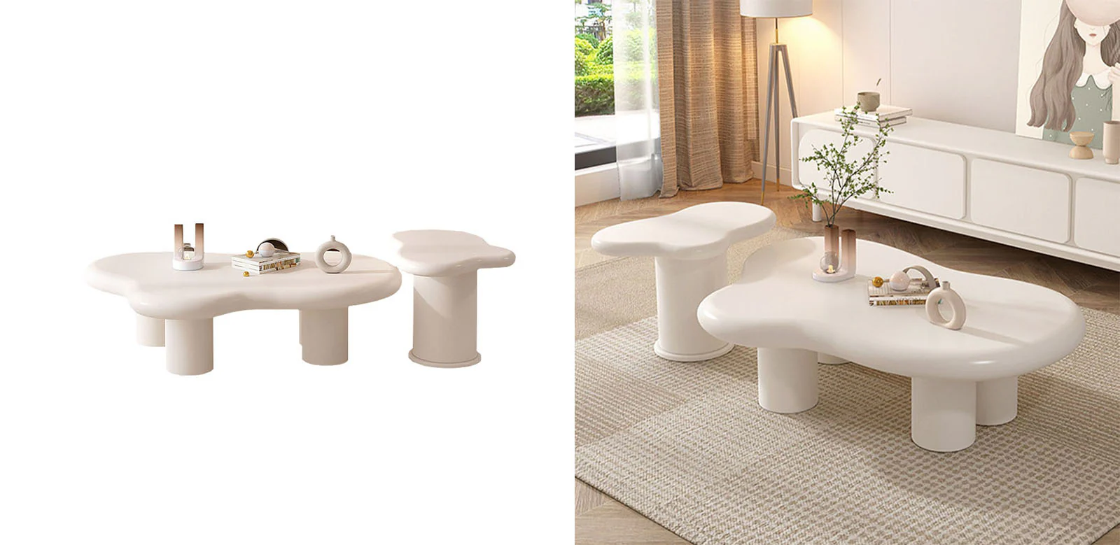 Leilani Living Room Set, Leilani Stylish Coffee Table - Image 7