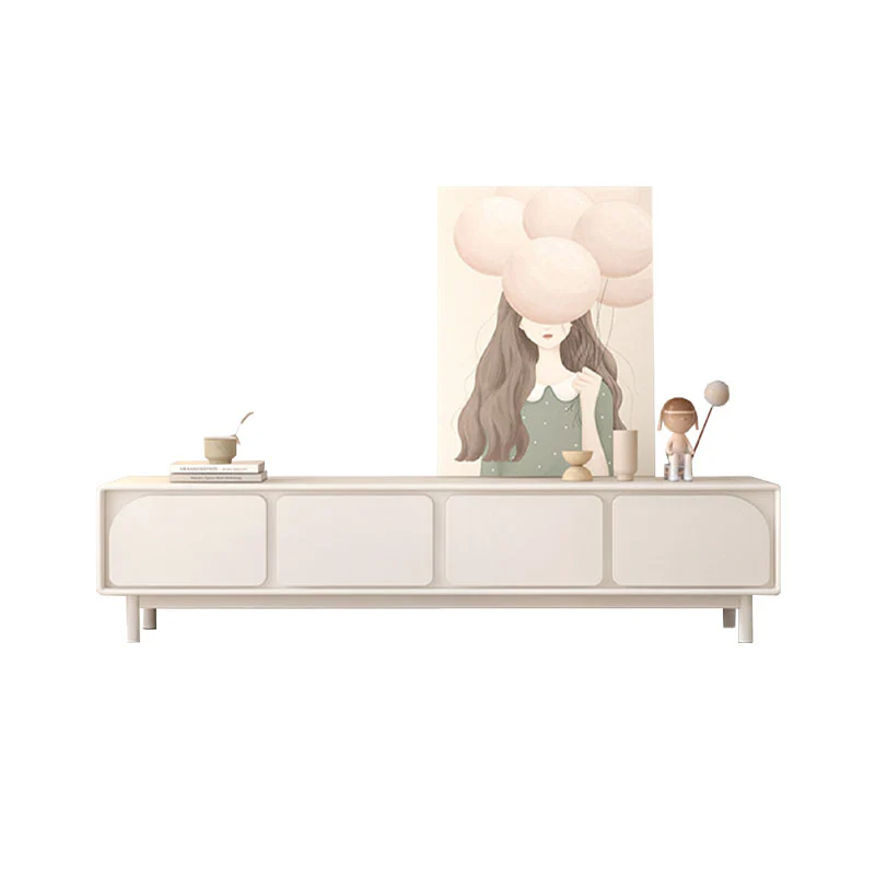 Leilani Stylish TV Stand, Cream - Image 5