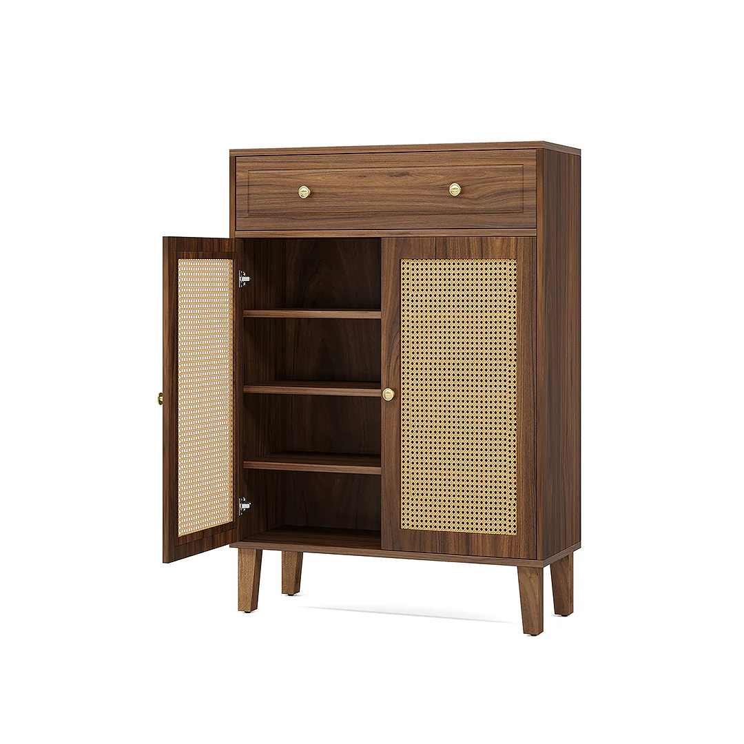 Lena Wooden Sideboard, Storage Cabinet With Drawer - Image 7