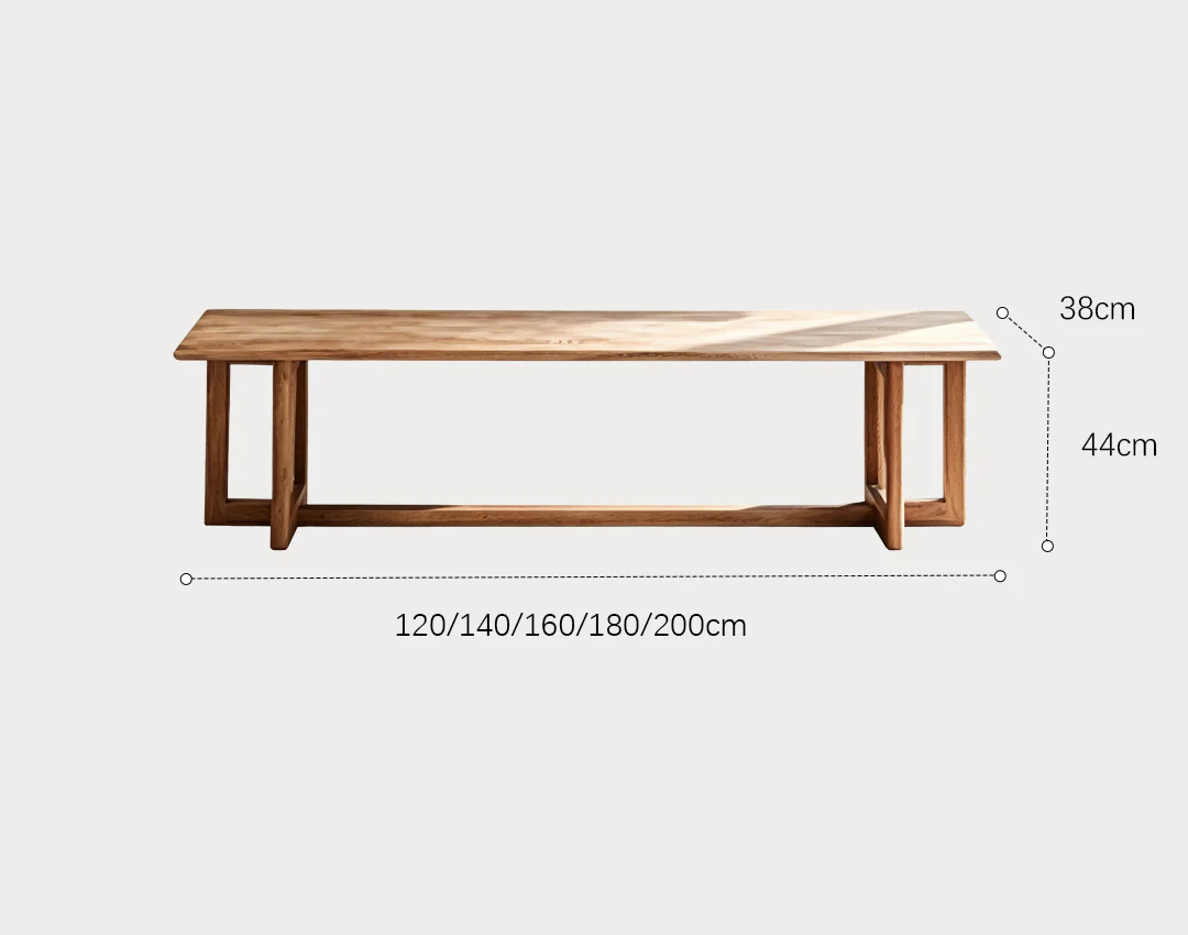 Leocadia Solid Wood Dining Table - Image 10