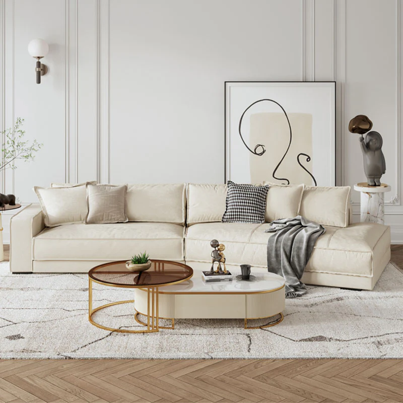 Lester Four Seater Sofa, Five Seater Sofa, Curved Sofa - Image 2