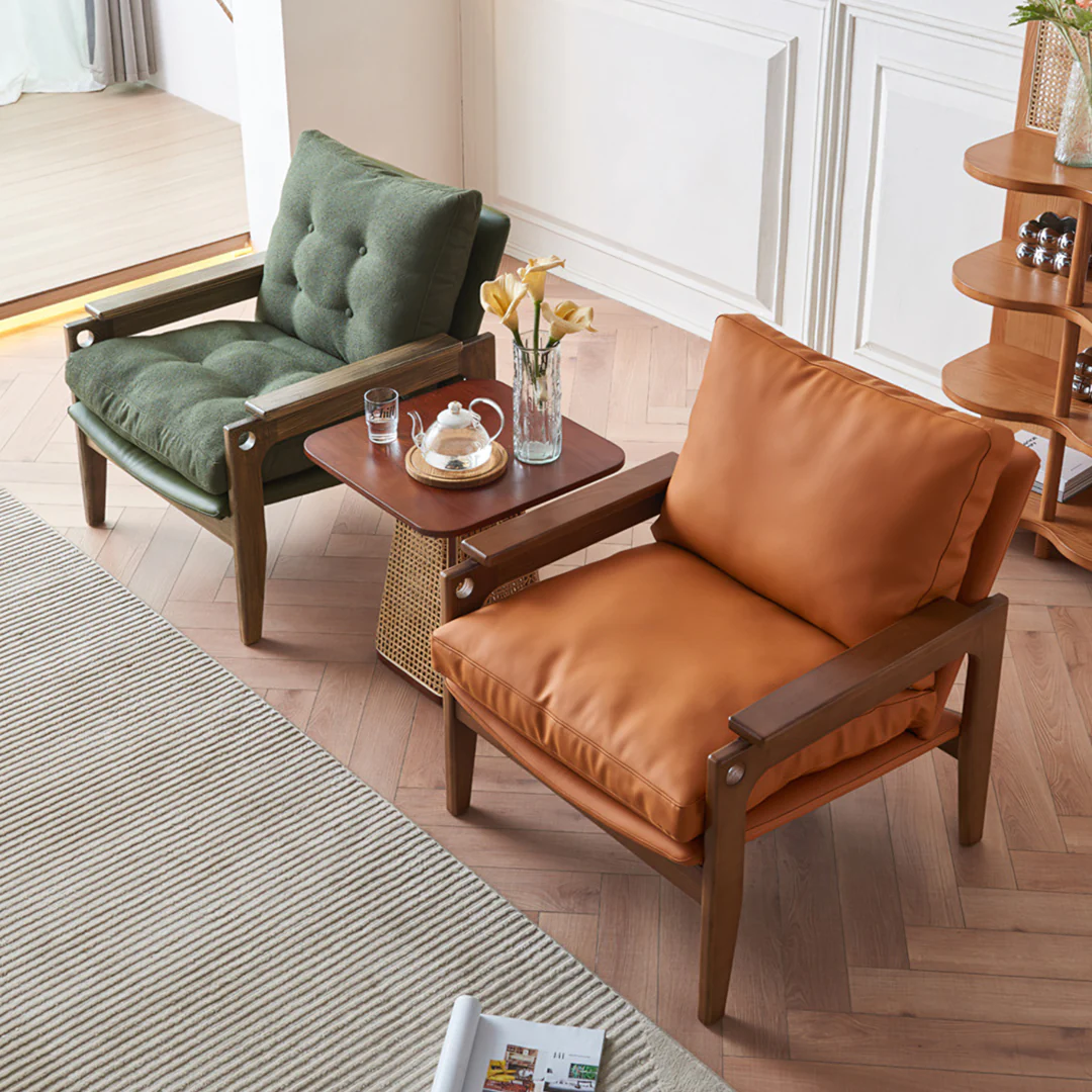 Lichtenstein Lounge Chair, Armchair, Solid Wood - Image 3