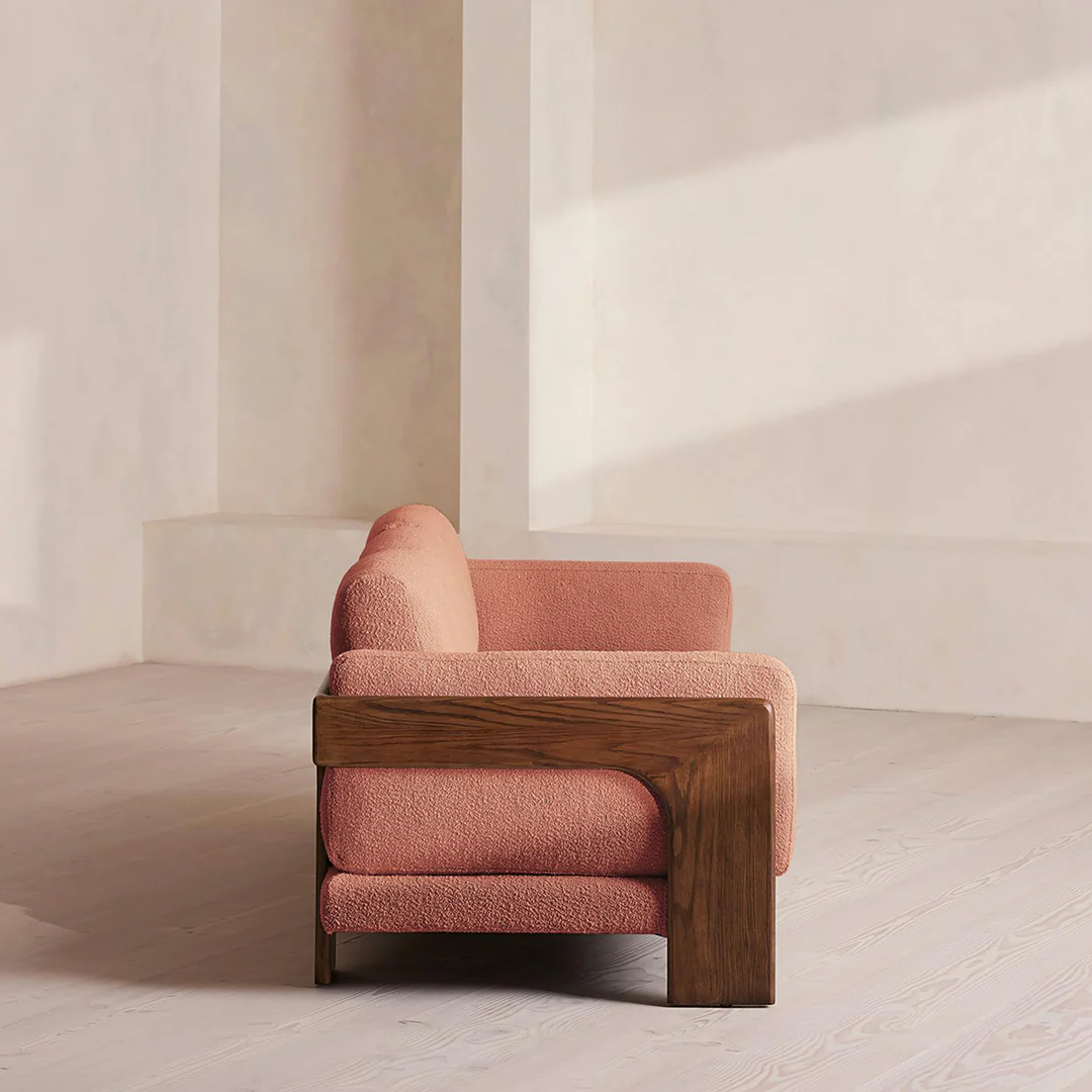 Liwanag Three Seater Sofa, Boucle - Image 2