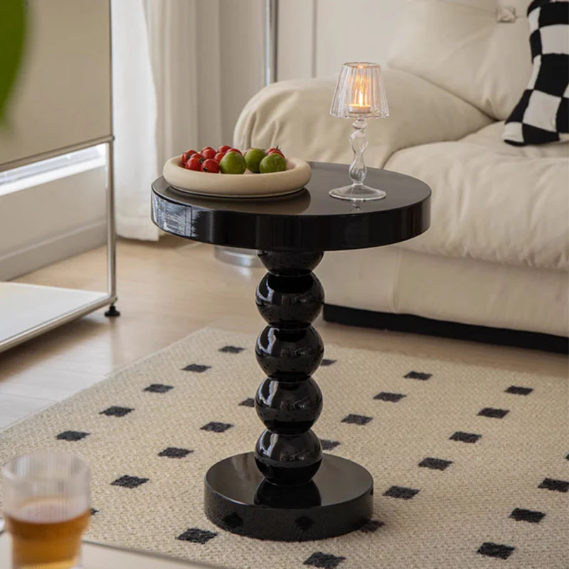 Lorna Side Table, Oak Wood - Image 2