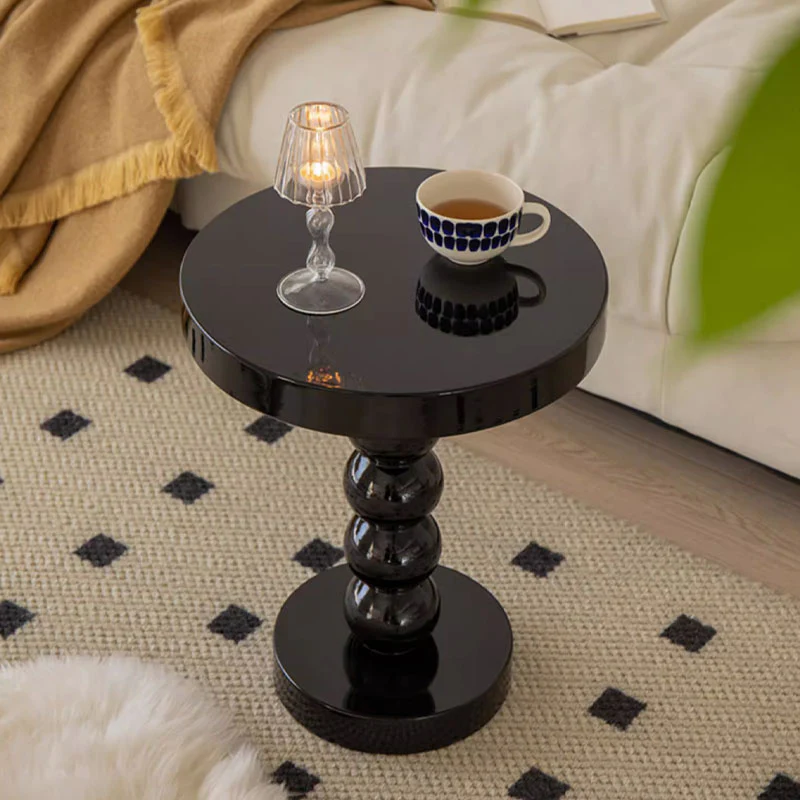 Lorna Side Table, Oak Wood - Image 3