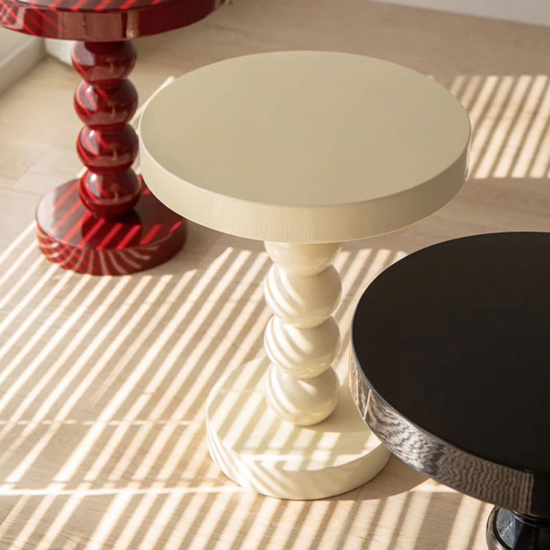Lorna Side Table, Oak Wood - Image 4