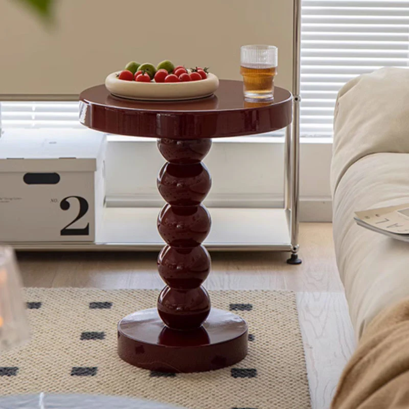 Lorna Side Table, Oak Wood - Image 5