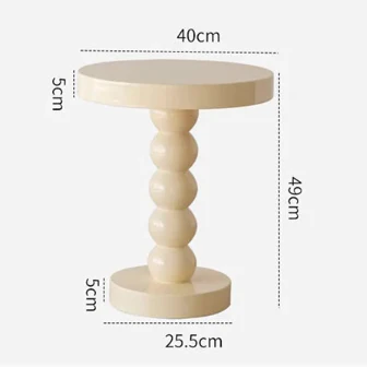 Lorna Side Table, Oak Wood - Image 7