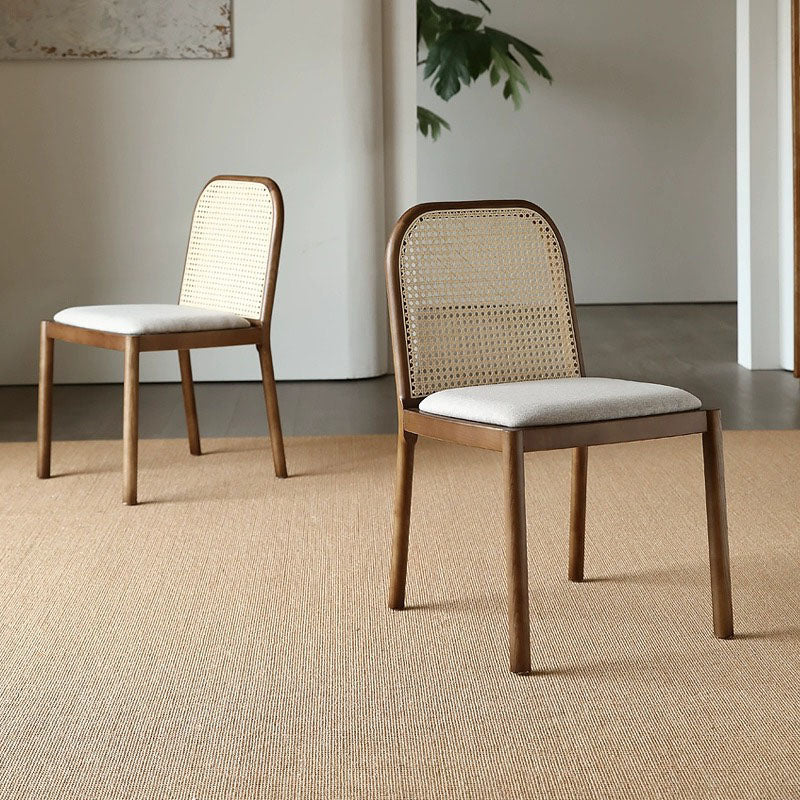 Lucile Rattan Dining Chair, Ash Wood - Image 4