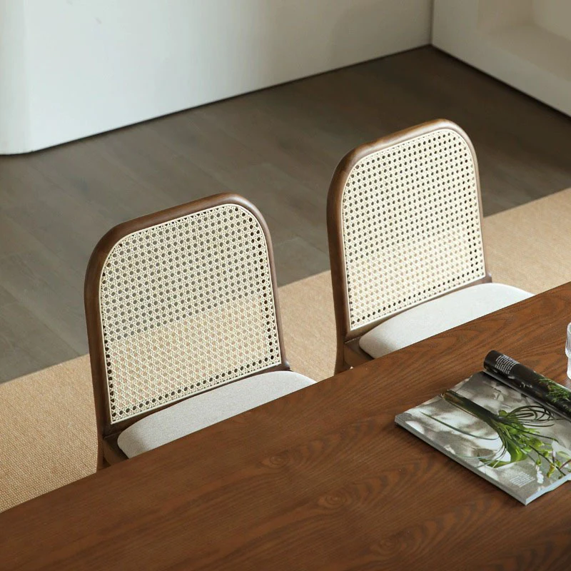 Lucile Rattan Dining Chair, Ash Wood - Image 5