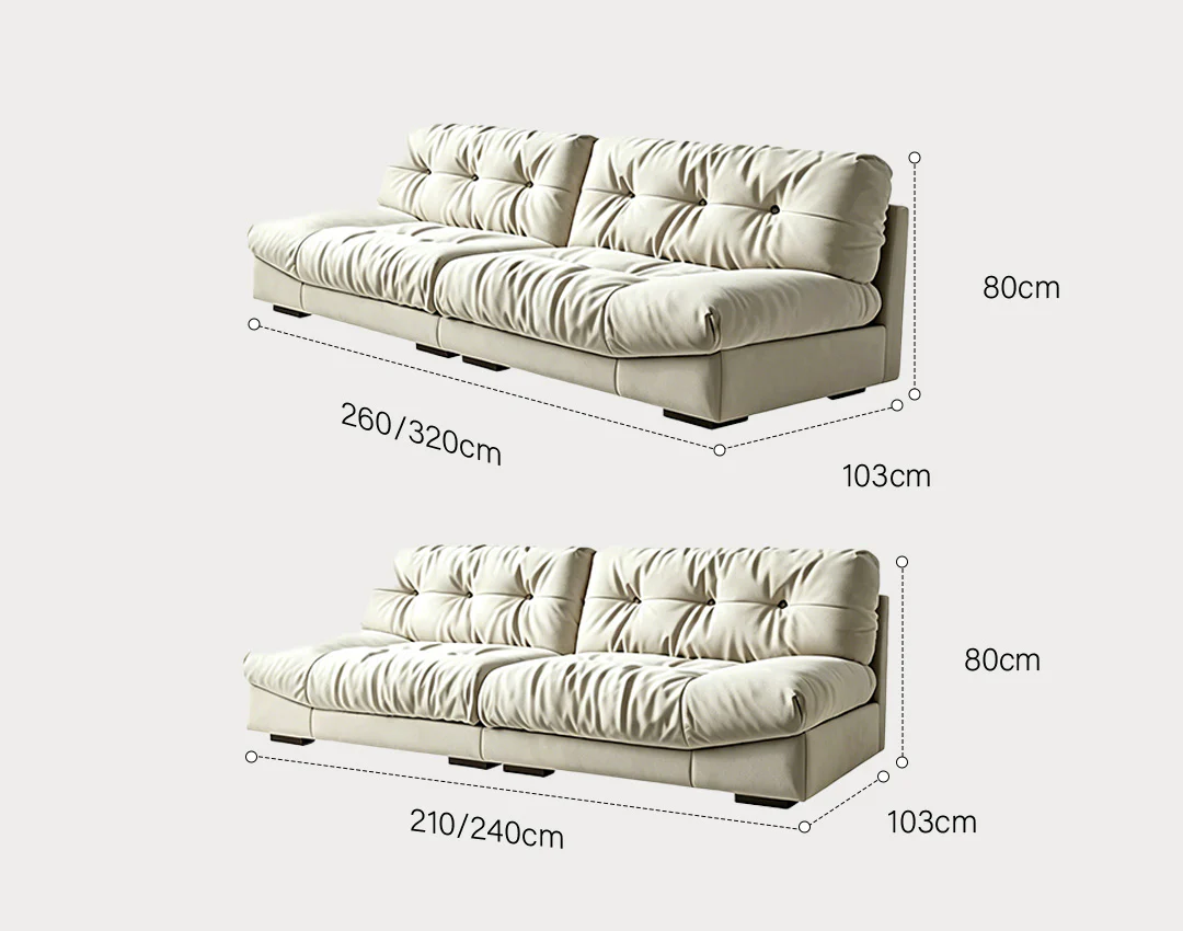 Mabel Two Seater Sofa, Three Seater, Four Seater Sofa, Leathaire - Image 11