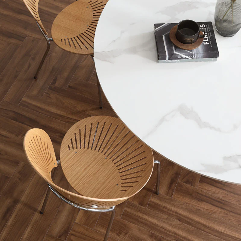 Madge Margaret Round Dining Table, Sintered Stone - Image 4