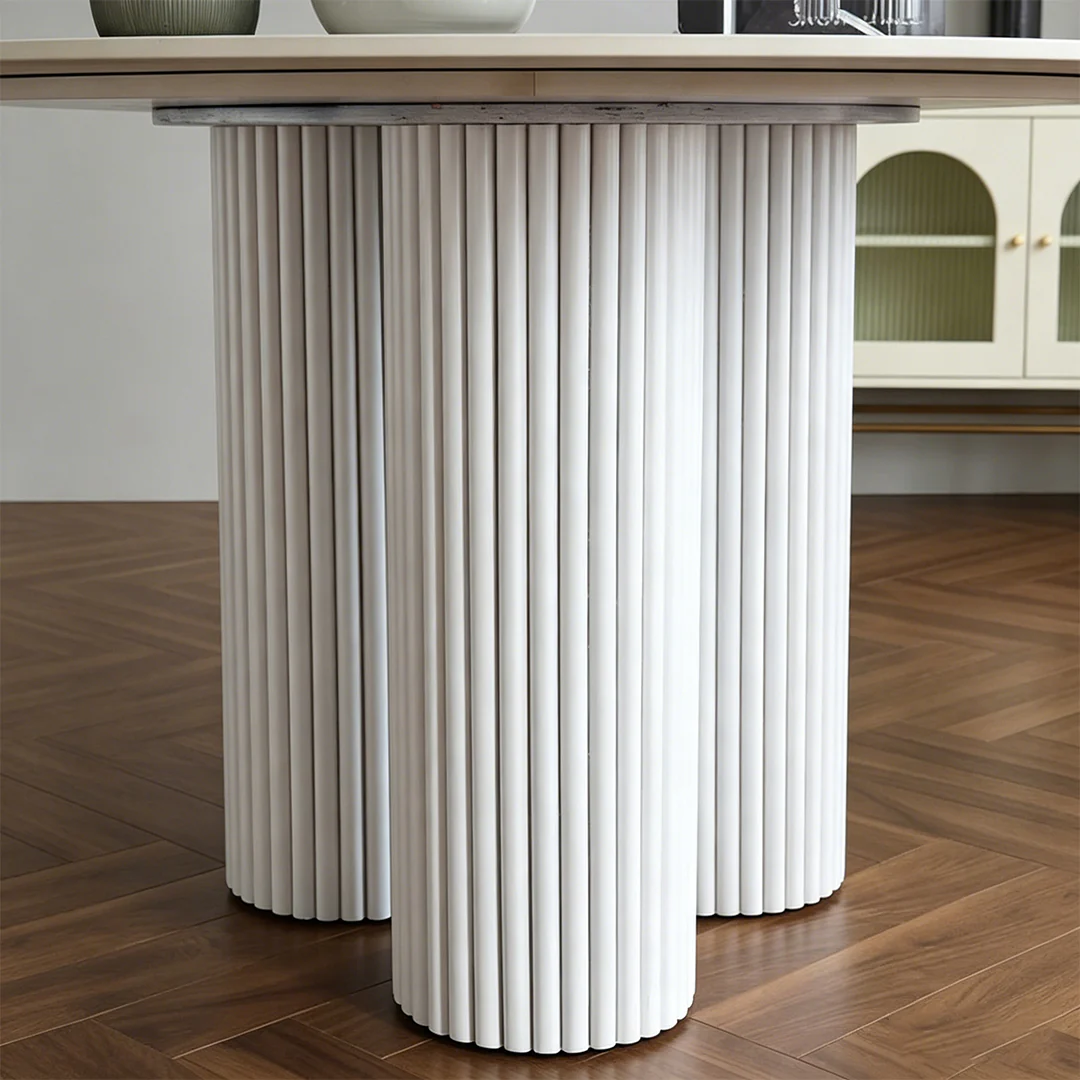 Madge Margaret Round Dining Table, Sintered Stone - Image 8