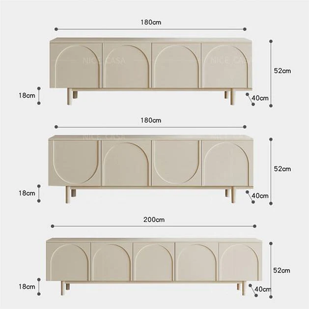 Mahara Arched TV Stand - Image 10