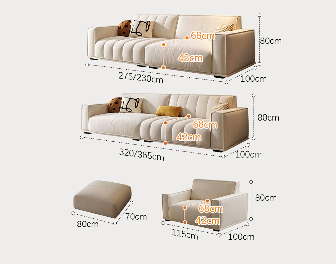 Marlowe Two Seater, Three Seater, Four Seater Sofa, Velvet - Image 8