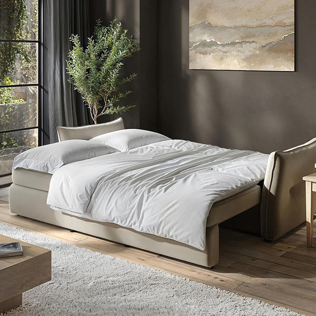 Matsuoka Two Seater Sofa Bed, Pull Out Sleeper Sofa Bed - Image 2