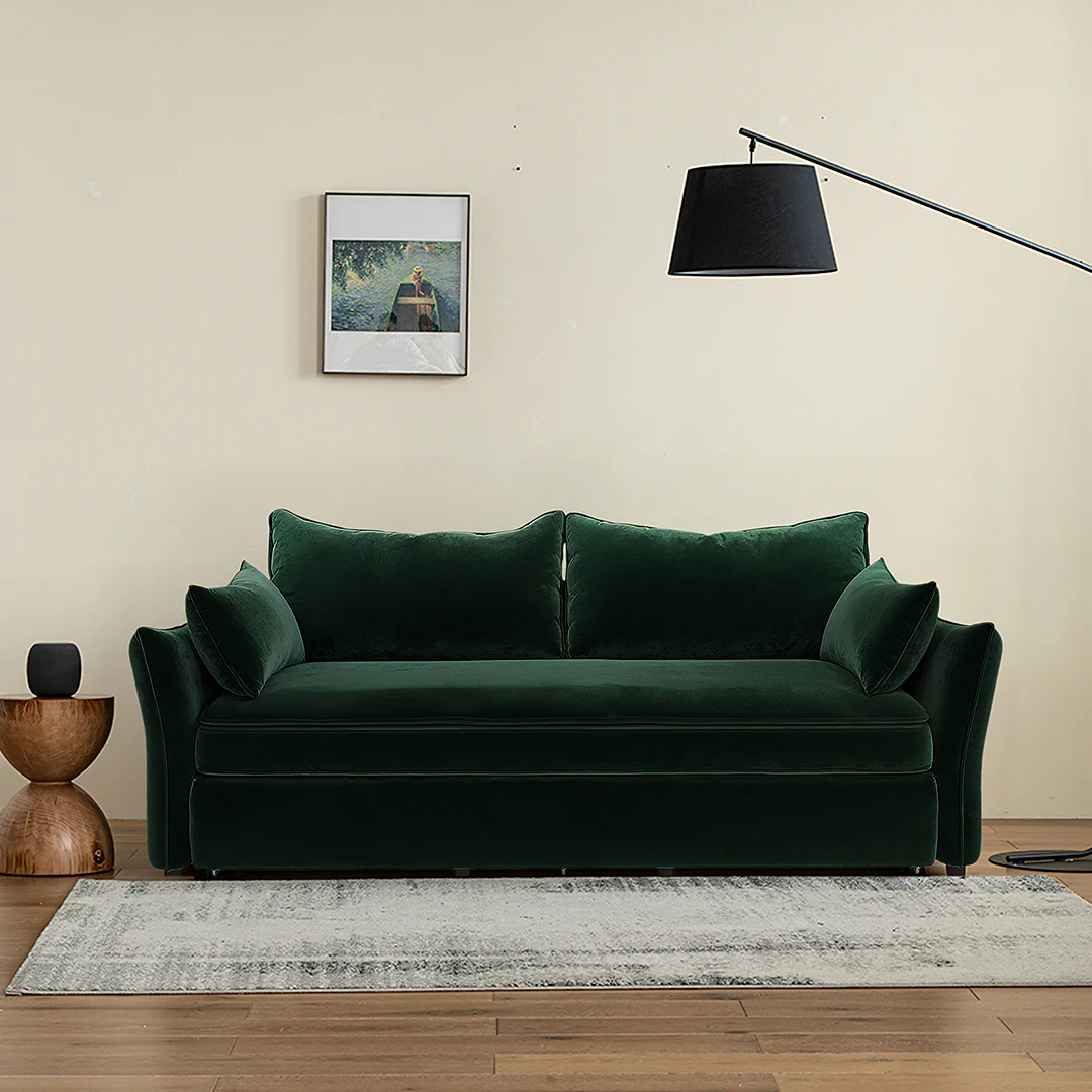 Matsuoka Two Seater Sofa Bed, Pull Out Sleeper Sofa Bed - Image 4