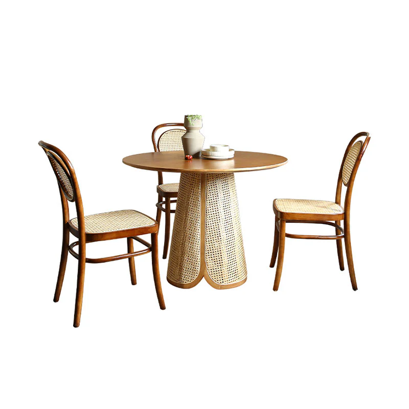 Maya Dining Table, Rattan - Image 8