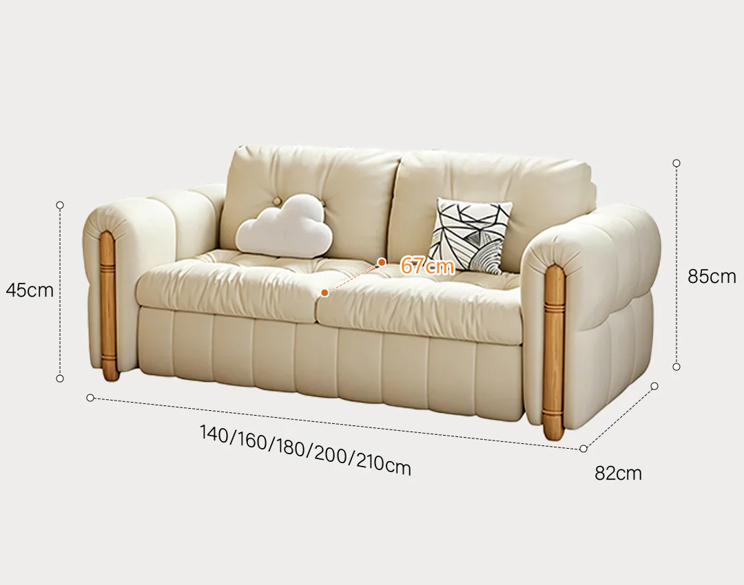 McCarthy Two Seater Sofa Bed With Storage - Image 10